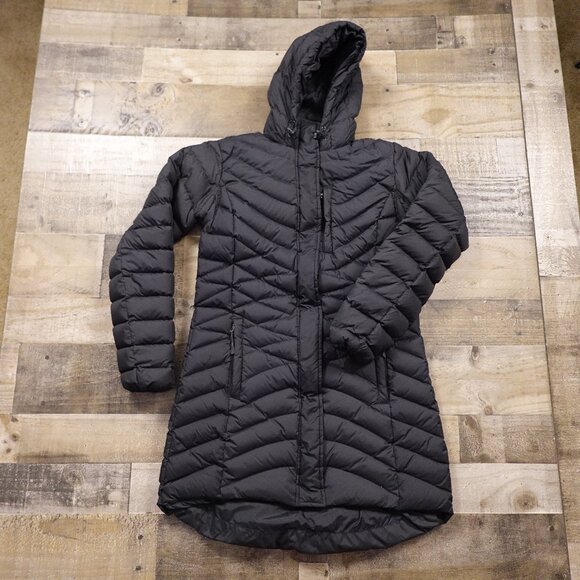 Duluth Trading Co. Cold Faithful 800 Fill Power Down Parka - Women’s Small Black - Picture 1 of 10